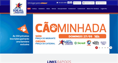 Desktop Screenshot of colegioideal.com.br